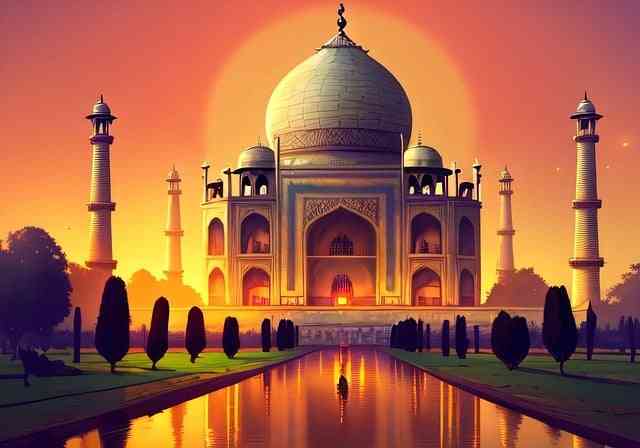 Taj Mahal: Keabadian Cinta yang Terpancar dalam Arsitektur Megah